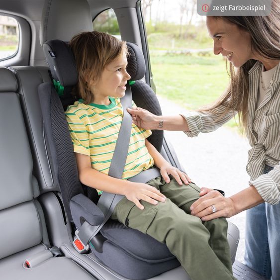 joie Kindersitz i-Irvana Max ab 15 Monate - 12 Jahre (76 cm - 150 cm) inkl. Isofix & Getränkehalter - Quartz Mesh