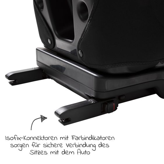 Joie Signature Kindersitz i-Plenti i-Size ab 15 Monate - 12 Jahre (76 cm - 150 cm) inkl. Isofix & Top Tether - Signature - Eclipse