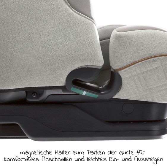 Joie Signature i-Plenti i-Size child seat from 15 months - 12 years (76 cm - 150 cm) incl. Isofix & Top Tether - Signature - Oyster