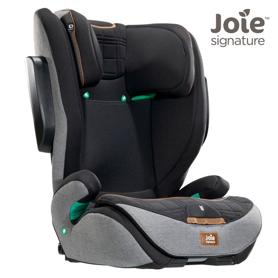 Joie Signature i-Traver i-Size child seat from 3.5 years - 12 years (100 cm - 150 cm) only 5.6 kg light incl. Isofix - Signature - Carbon