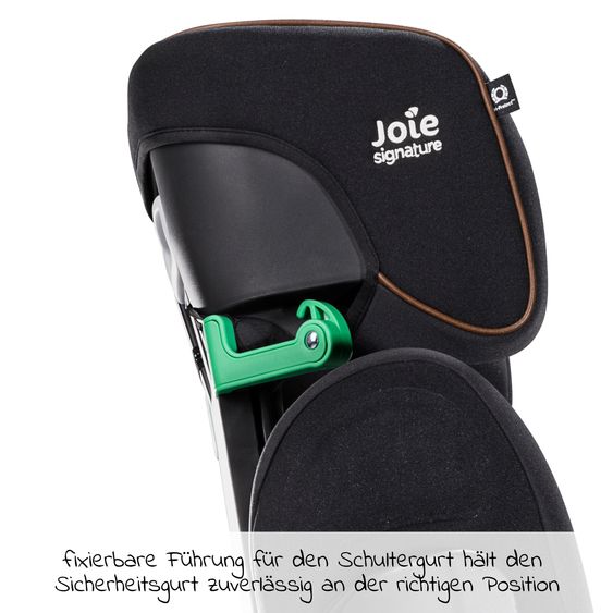 Joie Signature Kindersitz i-Traver i-Size ab 3,5 Jahre - 12 Jahre (100 cm - 150 cm) nur 5,6 kg leicht inkl. Isofix - Signature - Eclipse