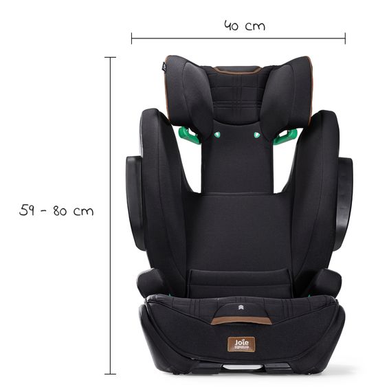 Joie Signature Kindersitz i-Traver i-Size ab 3,5 Jahre - 12 Jahre (100 cm - 150 cm) nur 5,6 kg leicht inkl. Isofix - Signature - Eclipse