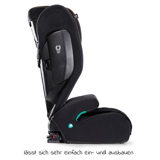 Joie Signature Kindersitz i-Traver i-Size ab 3,5 Jahre - 12 Jahre (100 cm - 150 cm) nur 5,6 kg leicht inkl. Isofix - Signature - Eclipse