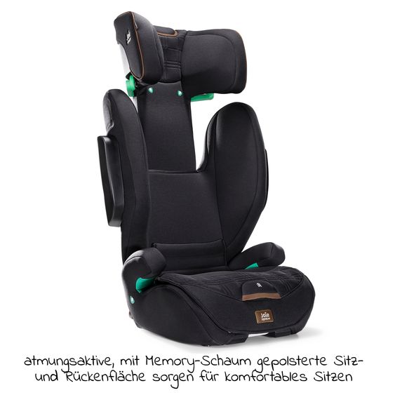 Joie Signature Kindersitz i-Traver i-Size ab 3,5 Jahre - 12 Jahre (100 cm - 150 cm) nur 5,6 kg leicht inkl. Isofix - Signature - Eclipse