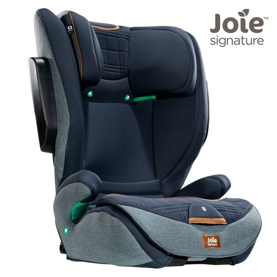 Joie Signature Kindersitz i-Traver i-Size ab 3,5 Jahre - 12 Jahre (100 cm - 150 cm) nur 5,6 kg leicht inkl. Isofix - Signature - Harbour