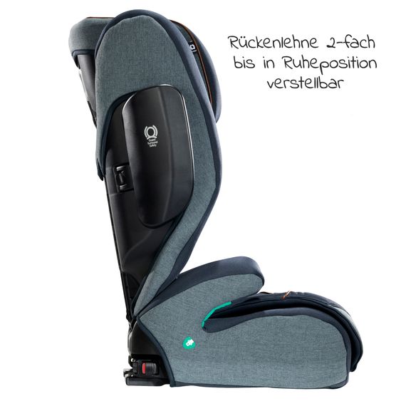 Joie Signature Kindersitz i-Traver i-Size ab 3,5 Jahre - 12 Jahre (100 cm - 150 cm) nur 5,6 kg leicht inkl. Isofix - Signature - Harbour