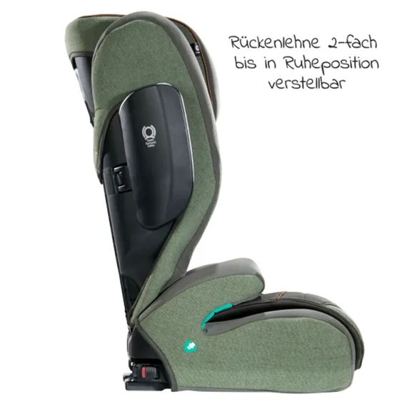 Joie Signature Child seat i-Traver with summer cover from 3.5 years-12 years (100 cm - 150 cm) only 5.6 kg light incl. Isofix - Signature - Pine