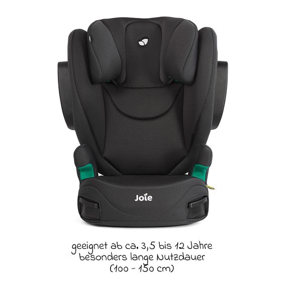 joie Kindersitz i-Trillo FX i-Size ab 3,5 Jahre -12 Jahre (100 cm -150 cm) inkl. Getränkehalter - Mercury Mesh