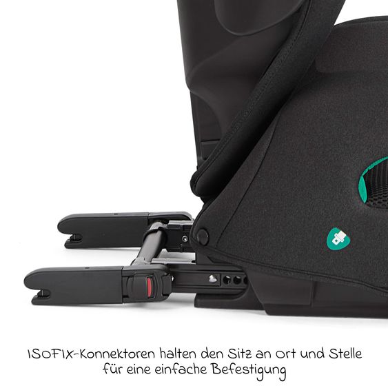 joie Kindersitz i-Trillo FX i-Size ab 3,5 Jahre -12 Jahre (100 cm -150 cm) inkl. Getränkehalter - Mercury Mesh