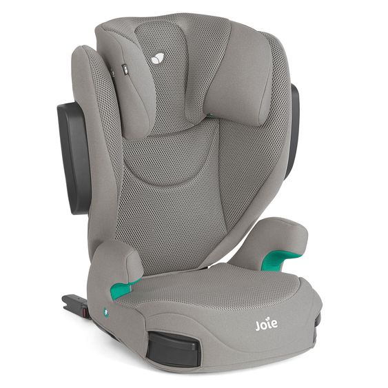 joie Kindersitz i-Trillo FX i-Size ab 3,5 Jahre -12 Jahre (100 cm -150 cm) inkl. Getränkehalter - Quartz Mesh
