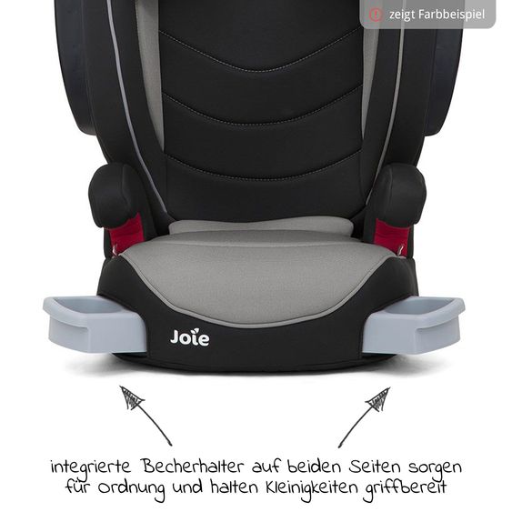 joie Kindersitz i-Trillo FX i-Size ab 3 Jahre -12 Jahre (100 cm -150 cm) inkl. Getränkehalter - Shale