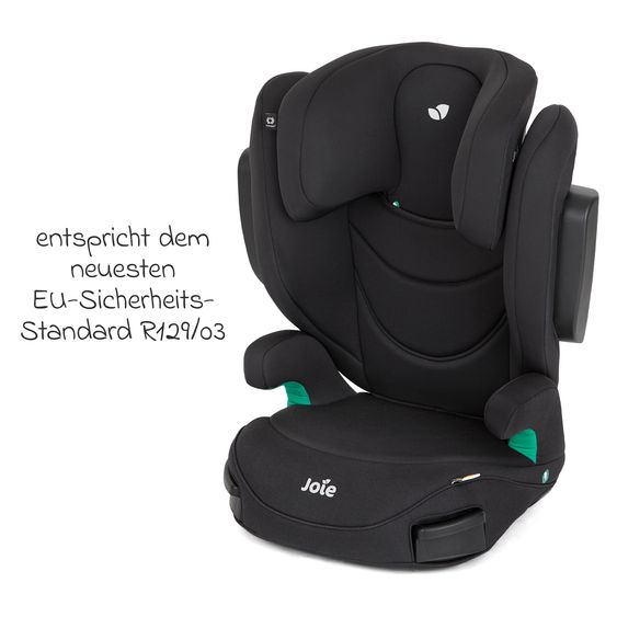 joie Kindersitz i-Trillo FX i-Size ab 3,5 Jahre - 12 Jahre (100 cm - 150 cm) inkl. Getränkehalter - Shale