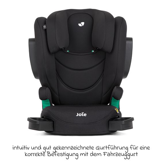 joie Kindersitz i-Trillo FX i-Size ab 3,5 Jahre - 12 Jahre (100 cm - 150 cm) inkl. Getränkehalter - Shale