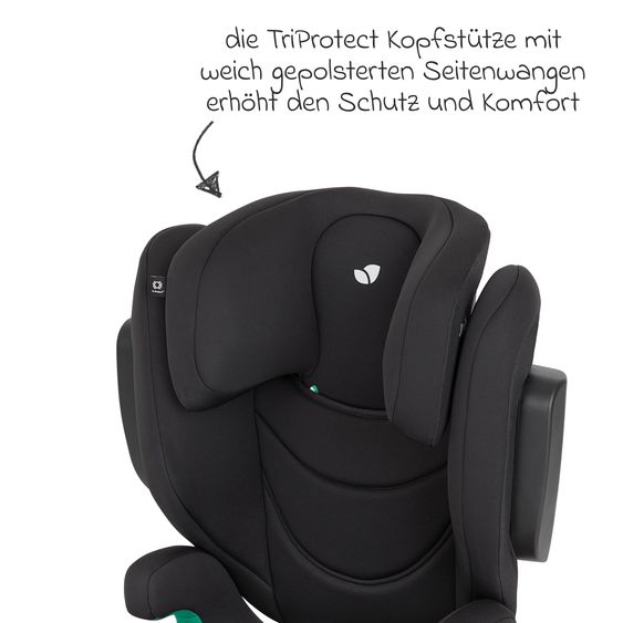 joie Kindersitz i-Trillo FX i-Size ab 3,5 Jahre - 12 Jahre (100 cm - 150 cm) inkl. Getränkehalter - Shale
