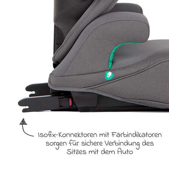 joie Kindersitz i-Trillo FX i-Size ab 3,5 Jahre - 12 Jahre (100 cm - 150 cm) inkl. Getränkehalter - Thunder