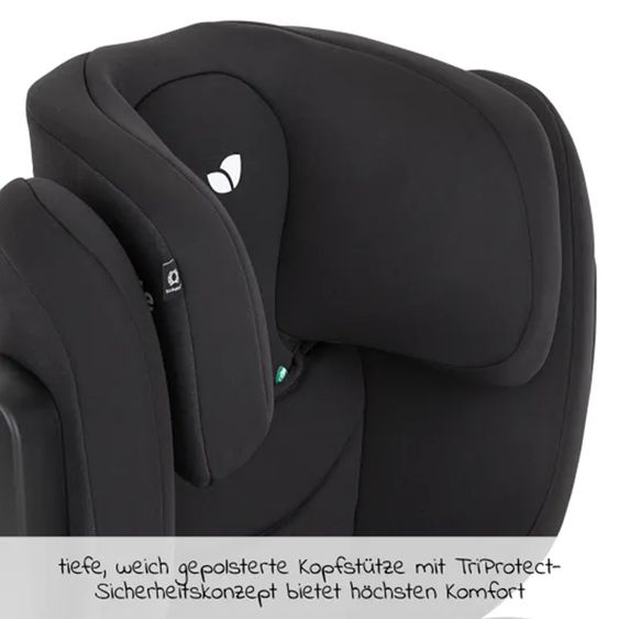 joie Kindersitz i-Trillo FX i-Size mit Sommerbezug ab 3,5 Jahre - 12 Jahre (100 cm -150 cm) inkl. Getränkehalter - Shale