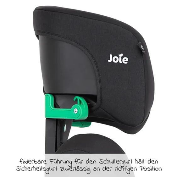 joie Kindersitz i-Trillo FX i-Size mit Sommerbezug ab 3,5 Jahre - 12 Jahre (100 cm -150 cm) inkl. Getränkehalter - Shale