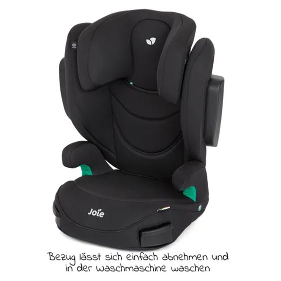 joie Kindersitz i-Trillo FX i-Size mit Sommerbezug ab 3,5 Jahre - 12 Jahre (100 cm -150 cm) inkl. Getränkehalter - Shale