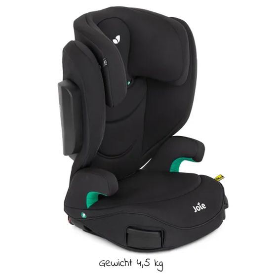 joie Kindersitz i-Trillo FX i-Size mit Sommerbezug ab 3,5 Jahre - 12 Jahre (100 cm -150 cm) inkl. Getränkehalter - Shale