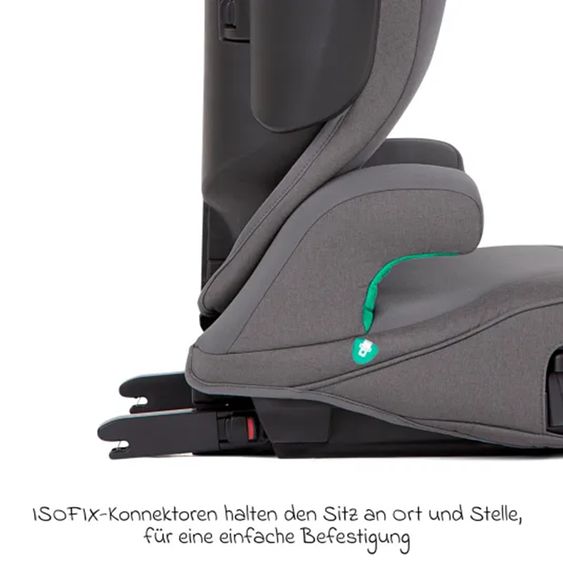 joie Kindersitz i-Trillo FX i-Size mit Sommerbezug ab 3,5 Jahre - 12 Jahre (100 cm -150 cm) inkl. Getränkehalter - Thunder