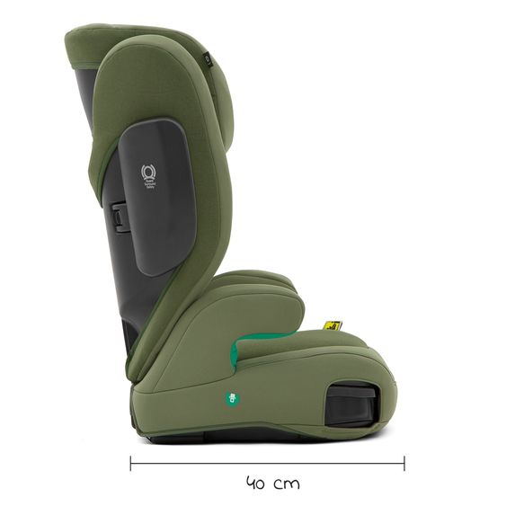joie Kindersitz i-Trillo i-Size ab 3 Jahre - 12 Jahre (100 cm-150 cm) inkl. Getränkehalter - Moss
