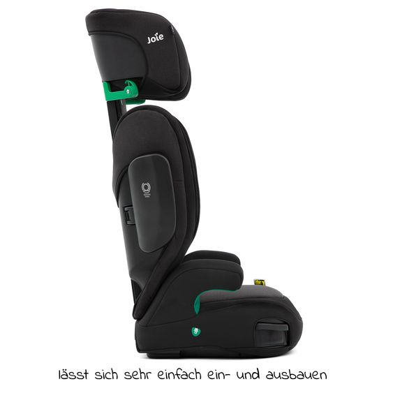 joie Kindersitz i-Trillo i-Size ab 3 Jahre-12 Jahre (100 cm-150 cm) inkl. Getränkehalter - Shale