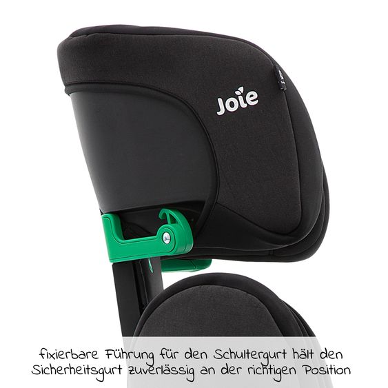 joie Kindersitz i-Trillo i-Size ab 3 Jahre-12 Jahre (100 cm-150 cm) inkl. Getränkehalter - Shale