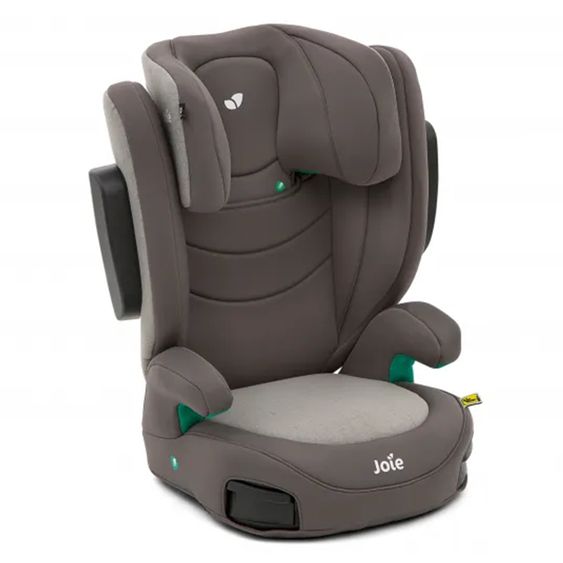 joie Kindersitz i-Trillo i-Size mit Sommerbezug ab 3 Jahre - 12 Jahre (100 cm -150 cm) inkl. Getränkehalter - Dark Pewter