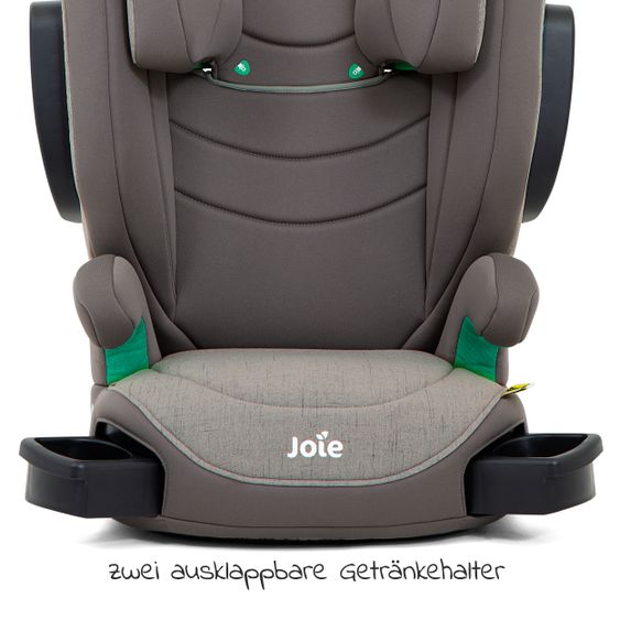joie Child seat i-Trillo LX i-Size from 3 years - 12 years (100-150 cm) incl. Car - Organizer - Dark Pewter