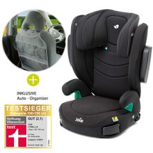 Kindersitz i-Trillo LX i-Size ab 4 Jahre - 12 Jahre (100-150 cm) inkl. Auto - Organizer - Shale