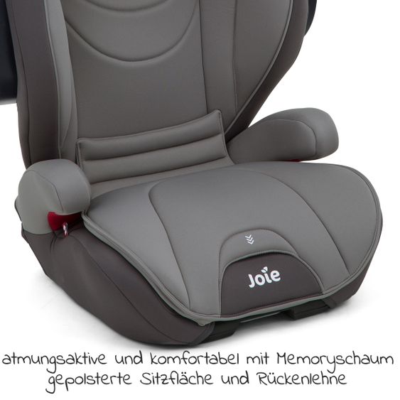 joie Kindersitz Traver Gruppe 2/3 - ab 3 Jahre - 12 Jahre (15-36 kg) mit Isofix- Dark Pewter
