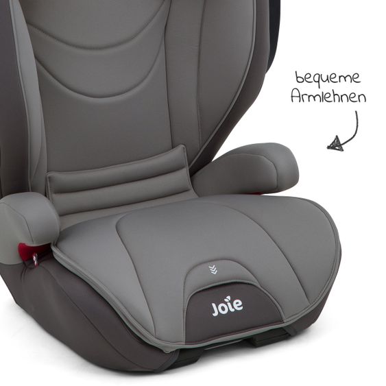joie Kindersitz Traver Gruppe 2/3 - ab 3 Jahre - 12 Jahre (15-36 kg) mit Isofix- Dark Pewter