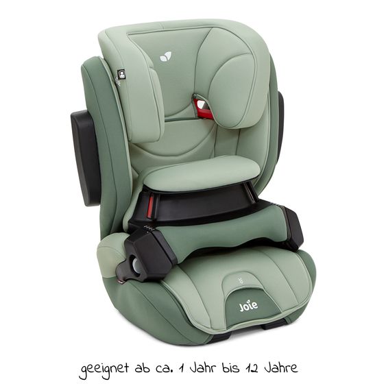 joie Kindersitz Traver Shield Gruppe 1/2/3 - ab 12 Monate - 12 Jahre (9-36 kg) mit Isofix - Laurel