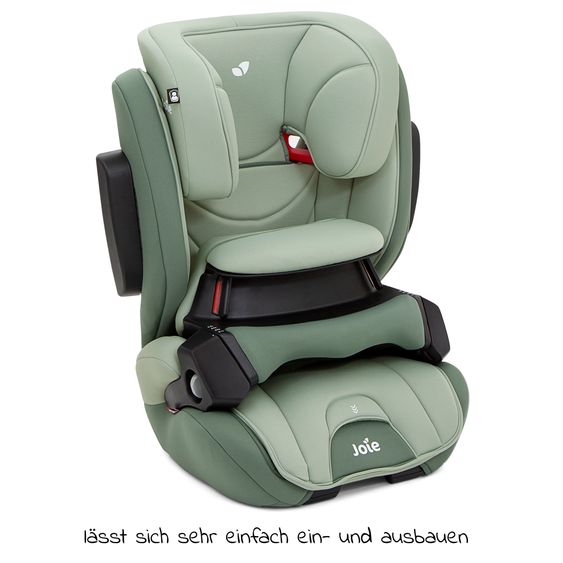 joie Kindersitz Traver Shield Gruppe 1/2/3 - ab 12 Monate - 12 Jahre (9-36 kg) mit Isofix - Laurel