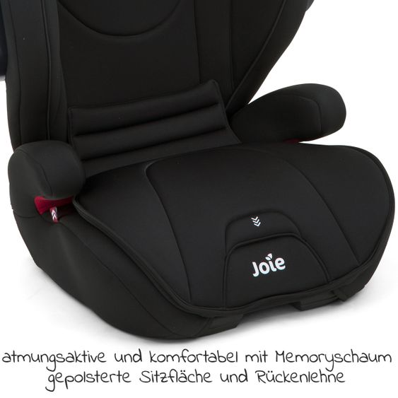 joie Kindersitz Traver Shield Gruppe 1/2/3 - ab 12 Monate - 12 Jahre (9-36 kg) mit Isofix  inkl. Auto - Organizer Coal