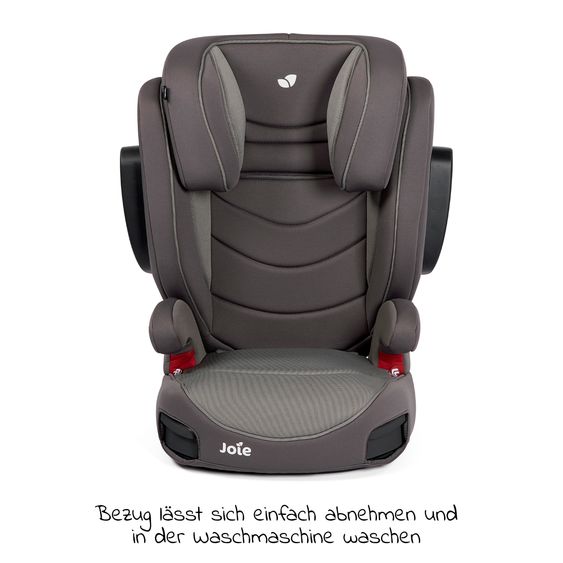 joie Kindersitz Trillo LX Gruppe 2/3 ab 3 Jahre - 12 Jahre (15-36 kg) mit Isofix inkl. Getränkehalter - Dark Pewter