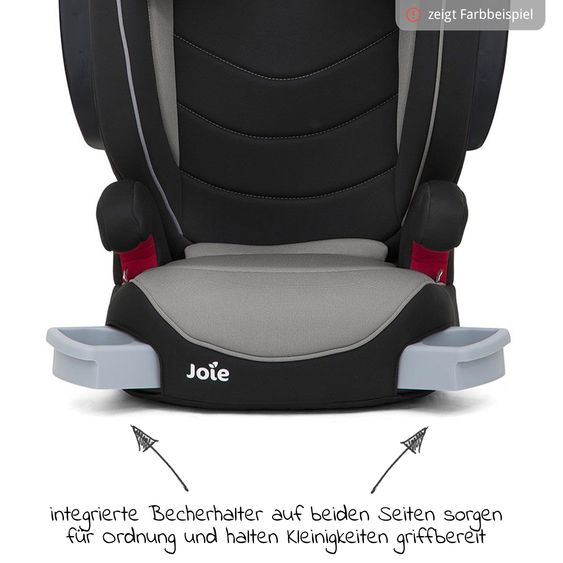 joie Kindersitz Trillo LX Gruppe 2/3 ab 3 Jahre - 12 Jahre (15-36 kg) mit Isofix inkl. Getränkehalter - Dark Pewter