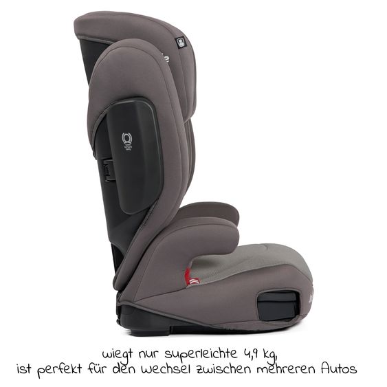 joie Kindersitz Trillo LX Gruppe 2/3 ab 3 Jahre - 12 Jahre (15-36 kg) mit Isofix inkl. Getränkehalter - Dark Pewter