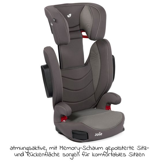 joie Kindersitz Trillo LX Gruppe 2/3 ab 3 Jahre - 12 Jahre (15-36 kg) mit Isofix inkl. Getränkehalter - Dark Pewter