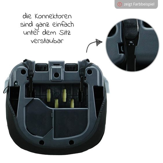 joie Kindersitz Trillo LX Gruppe 2/3 - ab 3 Jahre - 12 Jahre (15-36 kg) mit Isofix inkl. Getränkehalter - Ember