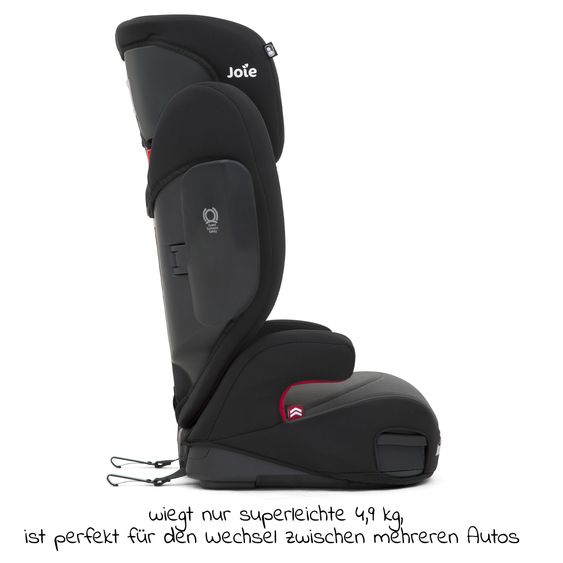 joie Kindersitz Trillo LX Gruppe 2/3 - ab 3 Jahre - 12 Jahre (15-36 kg) mit Isofix inkl. Getränkehalter - Ember