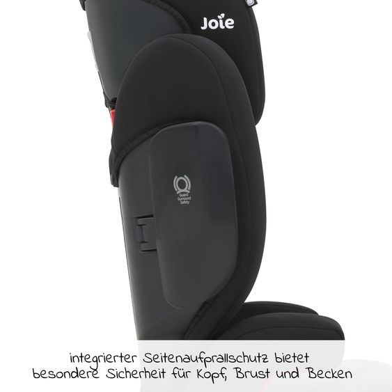 joie Kindersitz Trillo LX Gruppe 2/3 - ab 3 Jahre - 12 Jahre (15-36 kg) mit Isofix inkl. Getränkehalter - Ember