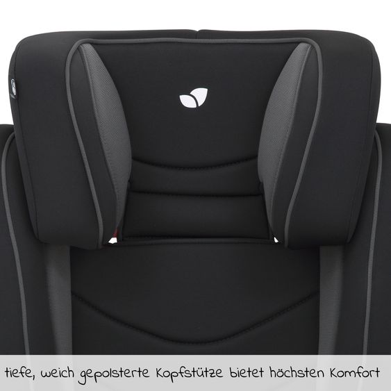 joie Kindersitz Trillo LX Gruppe 2/3 - ab 3 Jahre - 12 Jahre (15-36 kg) mit Isofix inkl. Getränkehalter - Ember