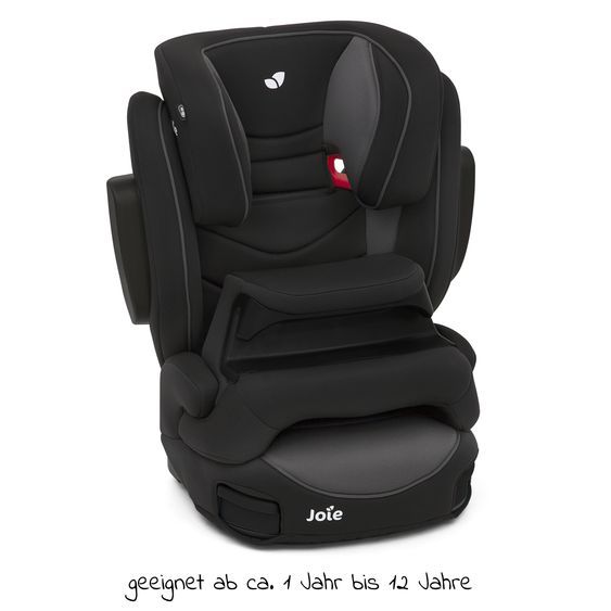 joie Kindersitz Trillo Shield Gruppe 1/2/3 - ab 12 Monate - 12 Jahre (9-36 kg) mit Isofix inkl. Getränkehalter - Ember