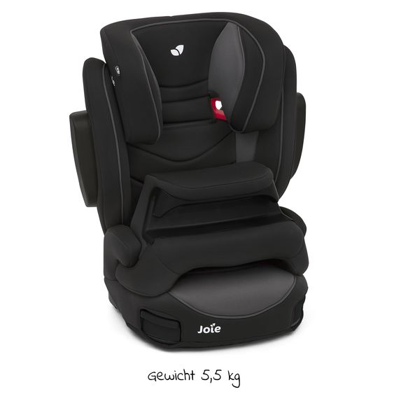 joie Kindersitz Trillo Shield Gruppe 1/2/3 - ab 12 Monate - 12 Jahre (9-36 kg) mit Isofix inkl. Getränkehalter - Ember