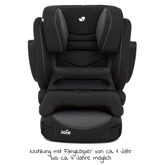 joie Kindersitz Trillo Shield Gruppe 1/2/3 - ab 12 Monate - 12 Jahre (9-36 kg) mit Isofix inkl. Getränkehalter - Ember