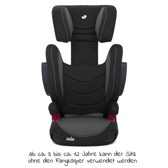 joie Kindersitz Trillo Shield Gruppe 1/2/3 - ab 12 Monate - 12 Jahre (9-36 kg) mit Isofix inkl. Getränkehalter - Ember