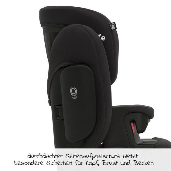joie Kindersitz Trillo Shield Gruppe 1/2/3 - ab 12 Monate - 12 Jahre (9-36 kg) mit Isofix inkl. Getränkehalter - Ember