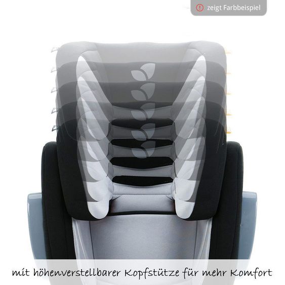joie Child seat Trillo Shield Group 1/2/3 - from 9 months - 12 years (9-36 kg) incl. Car - Organizer - Dark Pewter
