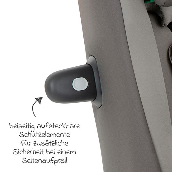 joie Reboarder-Kindersitz Every Stage R129 ab Geburt -12 Jahre (40 cm - 150 cm) Instalation mit dem Fahrzeuggurt inkl. Sitzverkleinerer - Cobblestone